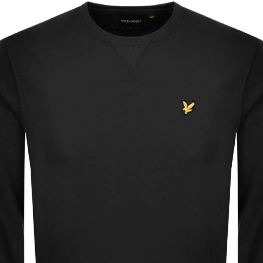 Alternative Image for ProductLyle And Scott Crew Neck Sweatshirt Black2